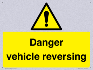 Danger Vehicles Reversing